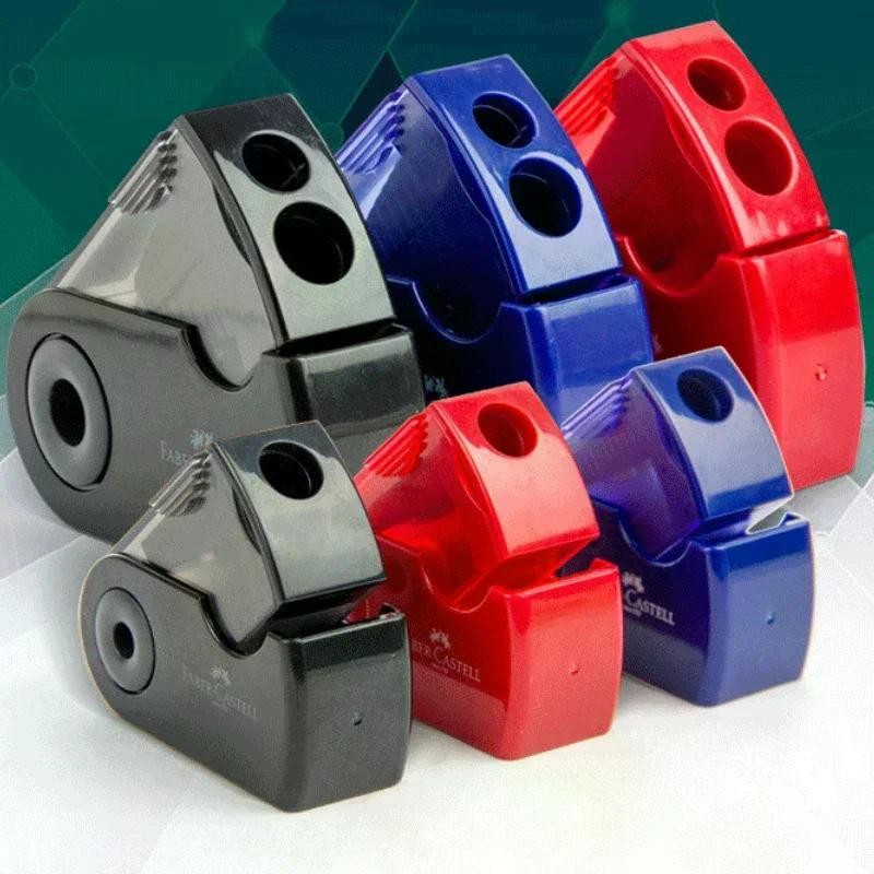 

Double Pencil Sharpener Single Hole Double Hole Multifunctional School Office Supplies Creative Student Stationery Item