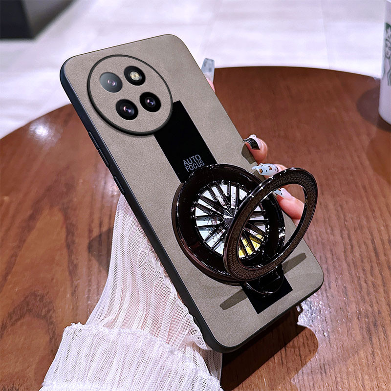 For Xiaomi Civi 2 3 4 Pro Phone Case Genuine Holster Fingerprint Magnetic Suction Gyroscope Stand Ho