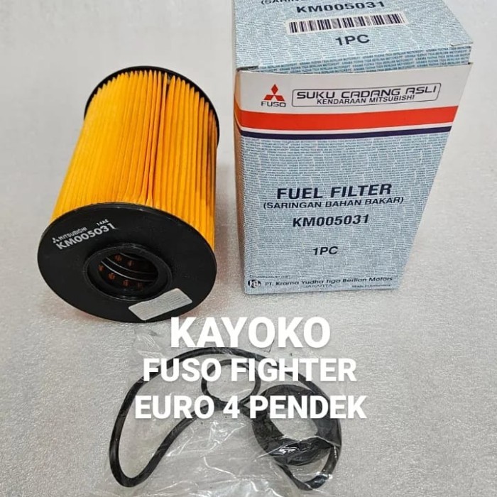 FUEL FILTER SOLAR FUSO FIGHTER EURO 4 PENDEK KM005031
