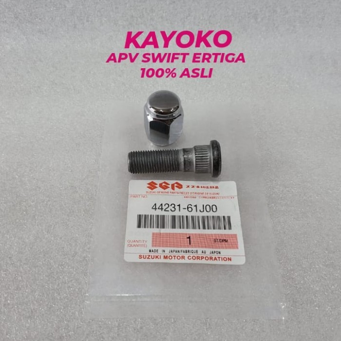 BAUT RODA + MUR RACING HUB BOLT & NUT RACING APV ERTIGA SWIFT ORIGINAL