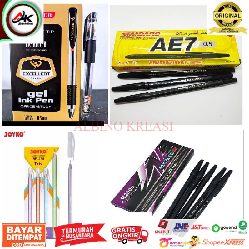 

[ATR] PULPEN/BALLPEN WARNA WARINI TERMURAH