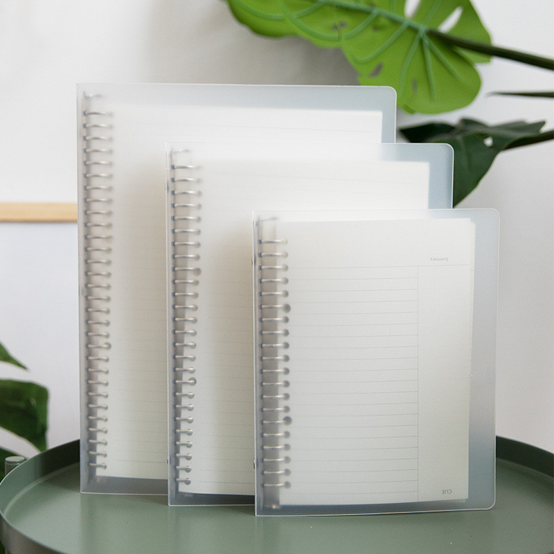 

Diary A4 A5 B5 Transparent Loose Leaf Binder Notebook Inner Core Cover Note Book Journal Planner Office Stationery Supplies