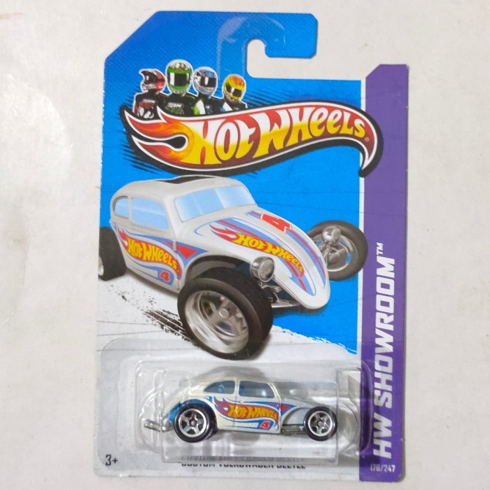 SR99 HW Hot Wheels Custom Volkswagen Beetle putih tampo HW 2012 Racing rare