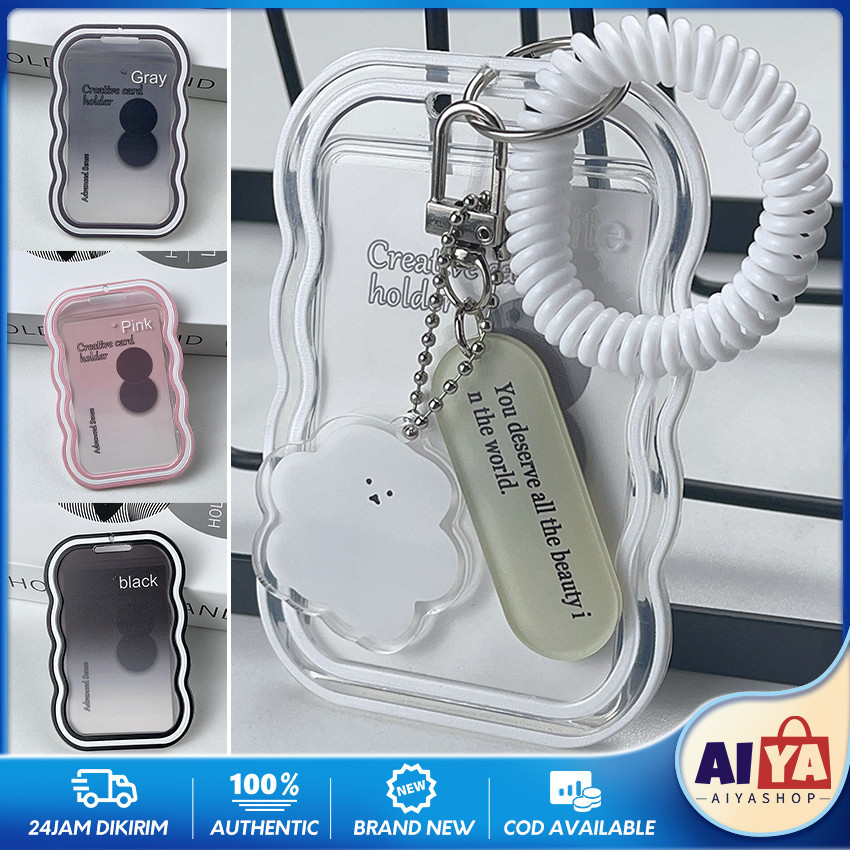 

Plastik Id Card Case / Holder / Frame / Name Tag Kartu E-Toll E-Money Atm Flazz Bca Mandiri Satuan Murah Transparan Bening Tempat Id Card