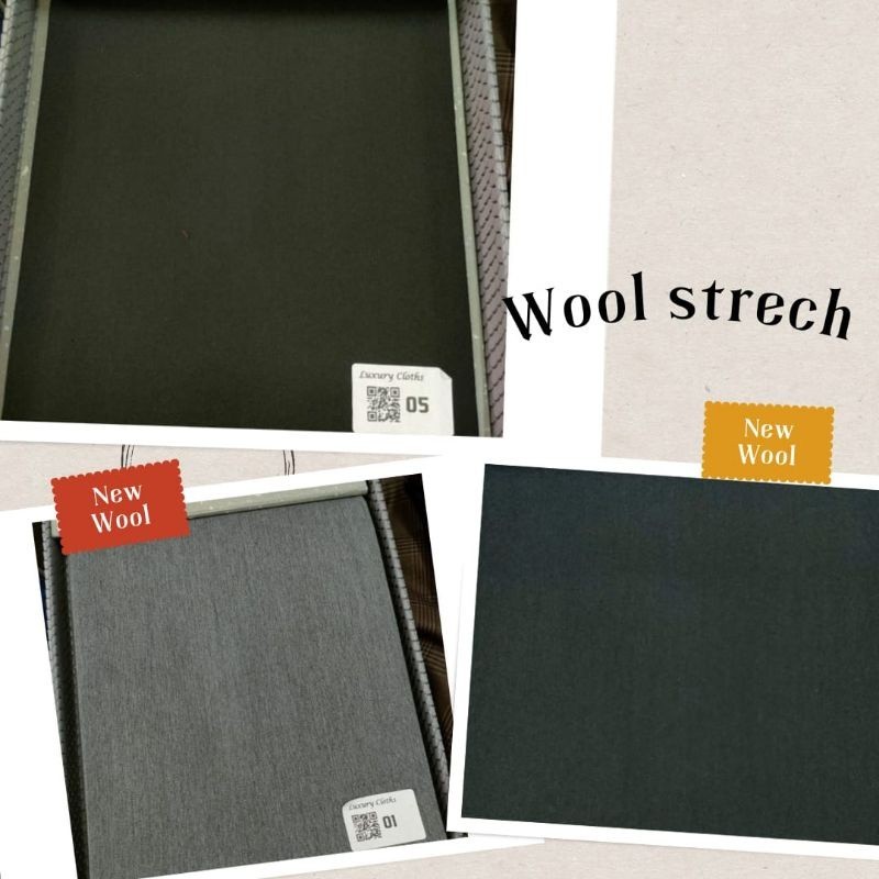 kain wool strech new premium