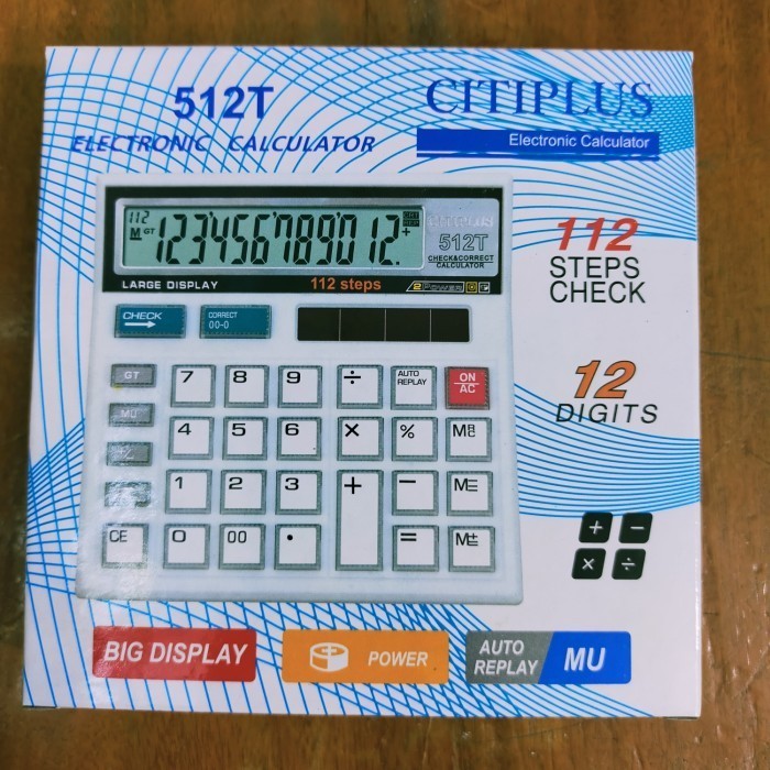 

kalkulator citizen CT 512T