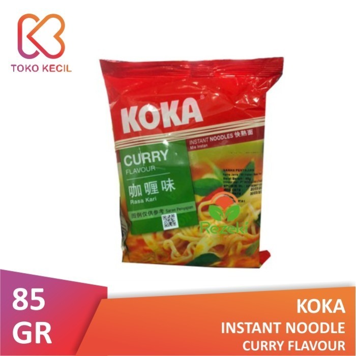 

Koka Instant Noodle Curry Flavour 85gr