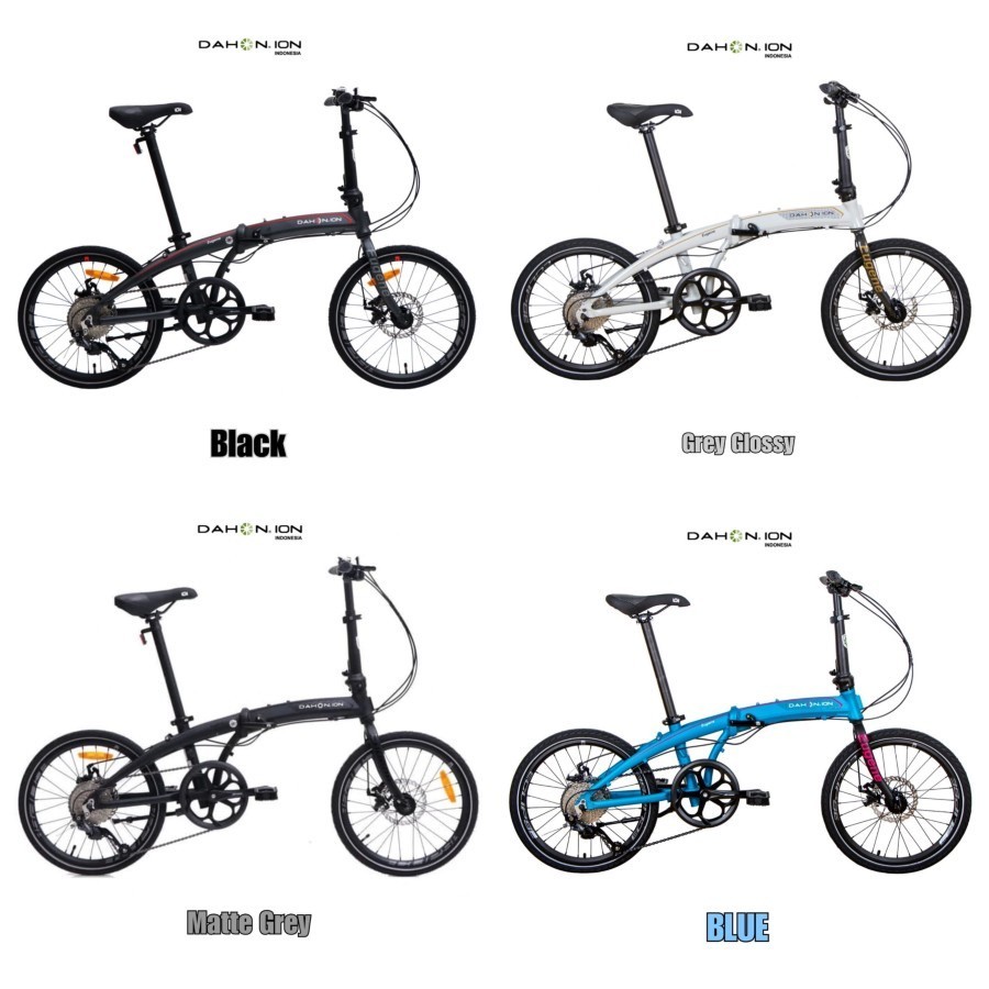 SEPEDA LIPAT DAHON ION EUGENE 9 SPEED ALLOY