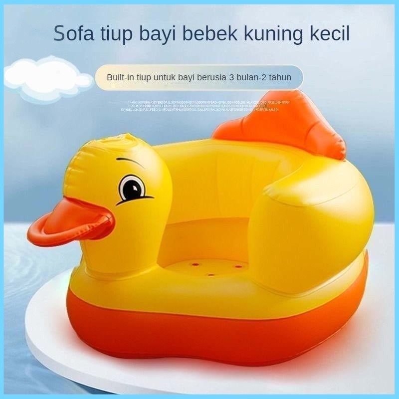 COD Ready Kuning Bebek sofa bayi pelangsing kursi bayi belajar duduk sofa bayi new born sofa bayi be