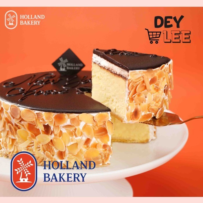 

HOLLAND BAKERY New York Cheese Cake Bulat Kue Ulang Tahun Birthday Bandung