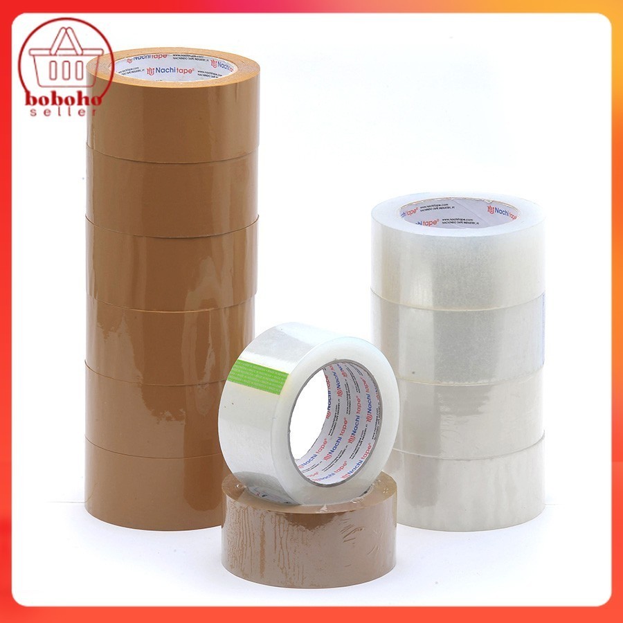 

Lakban 45mm 80y Tape Lakban Bening / Isolasi Bening