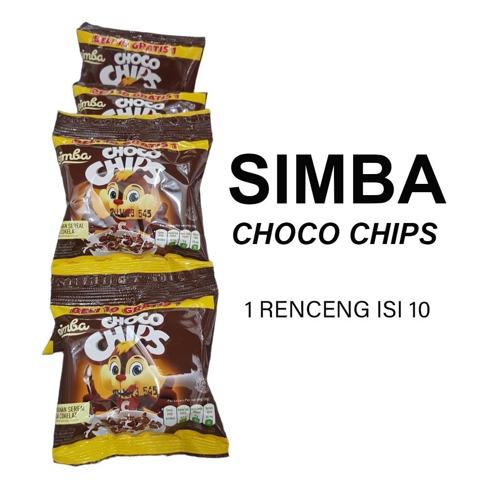 

SIMBA CHOCO CHIPS RENCENG ISI 10 By Toko DUNIA VARIASI SURABAYA
