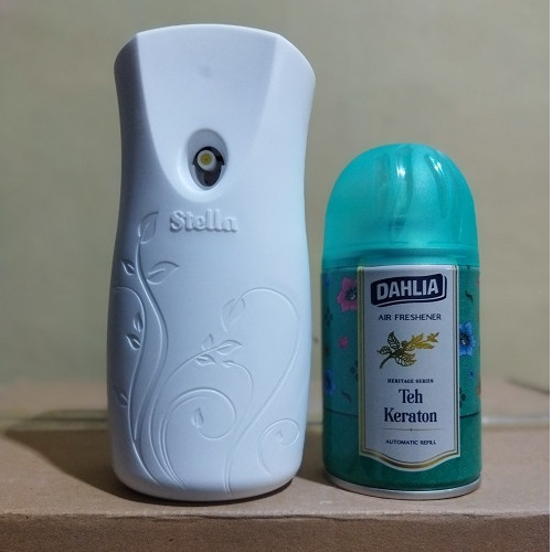 RJ864 Stella Matic Pengharum Ruangan Device Set Box - Dahlia Teh Keraton - Dahlia Cendana