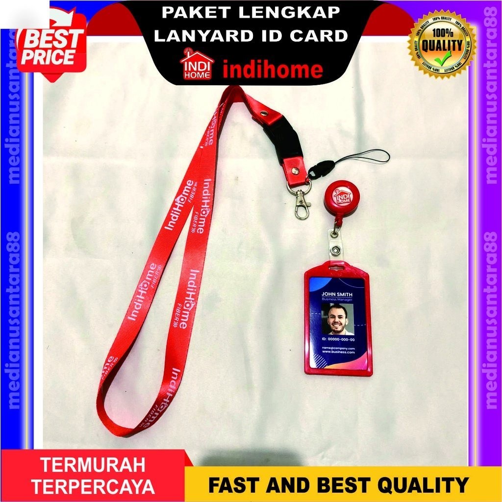 Indihome LANYARD atau Tali gantungan Id card Paket murah