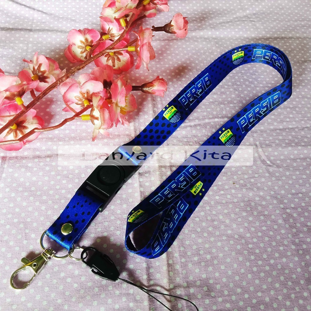 

PERSIB TALI GANTUNGAN HP ID CARD LANYARD PRINTING