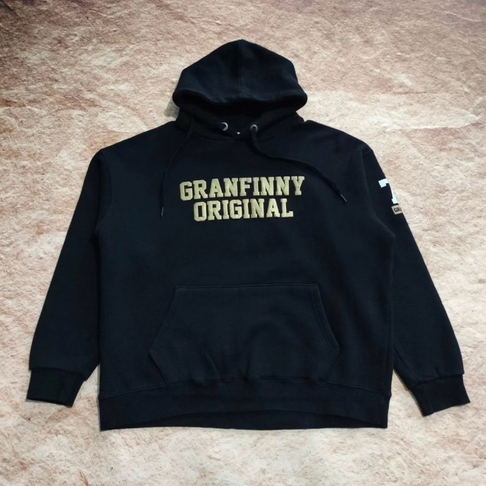 Pullover hoodie GRAFINNY ORIGINAL hitam big logo size XXL jemper bagus murah