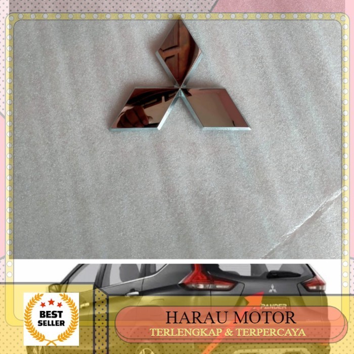 emblem garnis bagasi blakang mitsubisi pajero expander
