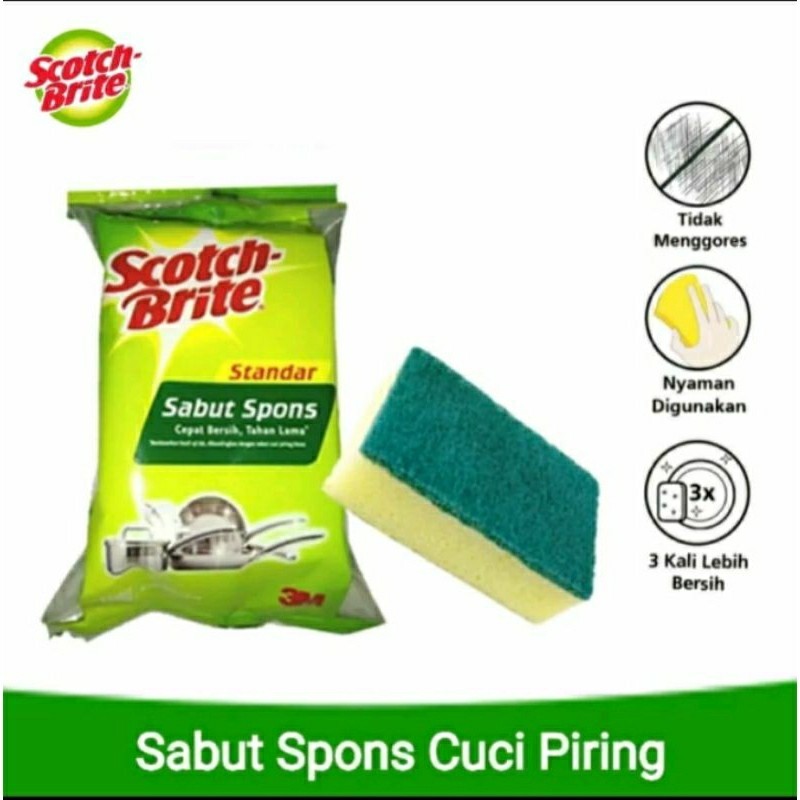 Spon Cuci Piring Scotch-Brite