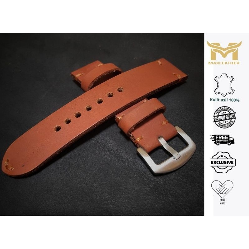 tali jam kulit asli, strap jam kulit, strap, tali jam 18mm,22mm,20mm,24mm