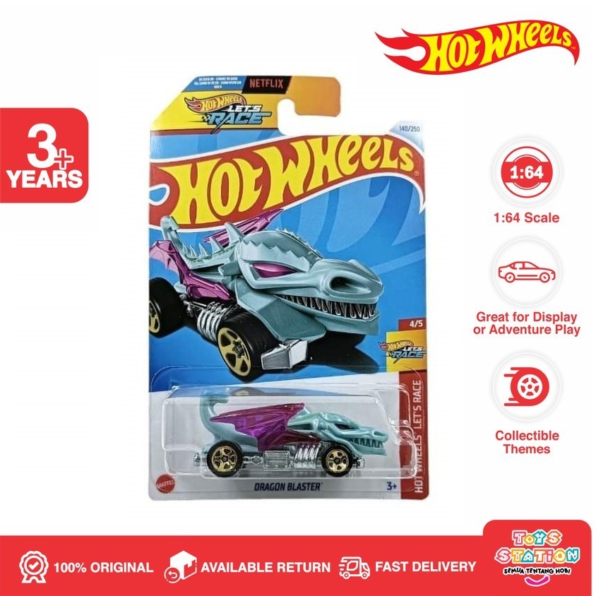 Hot Wheels Dragon Blaster - Lot G 2024 - Toyzstatioon
