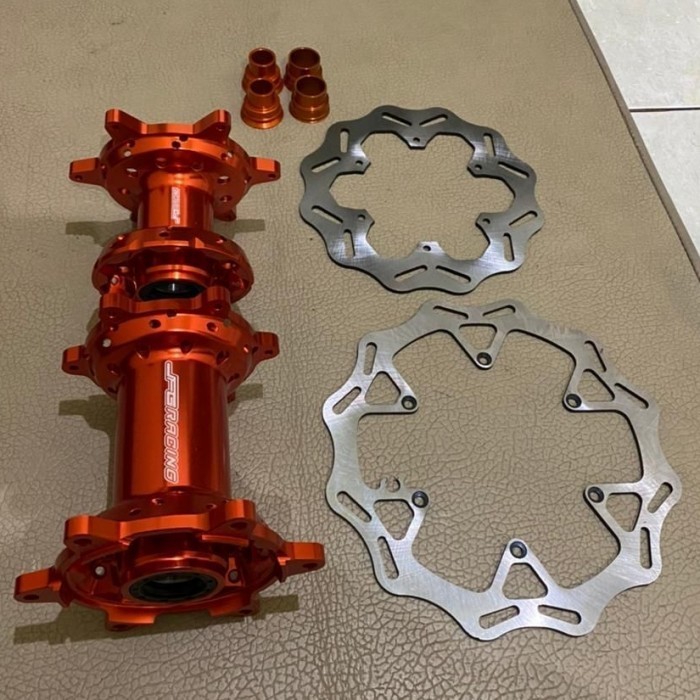 Termurah tromol/hub set disc brake ktm/husqvarna/gas gas orange jfg china