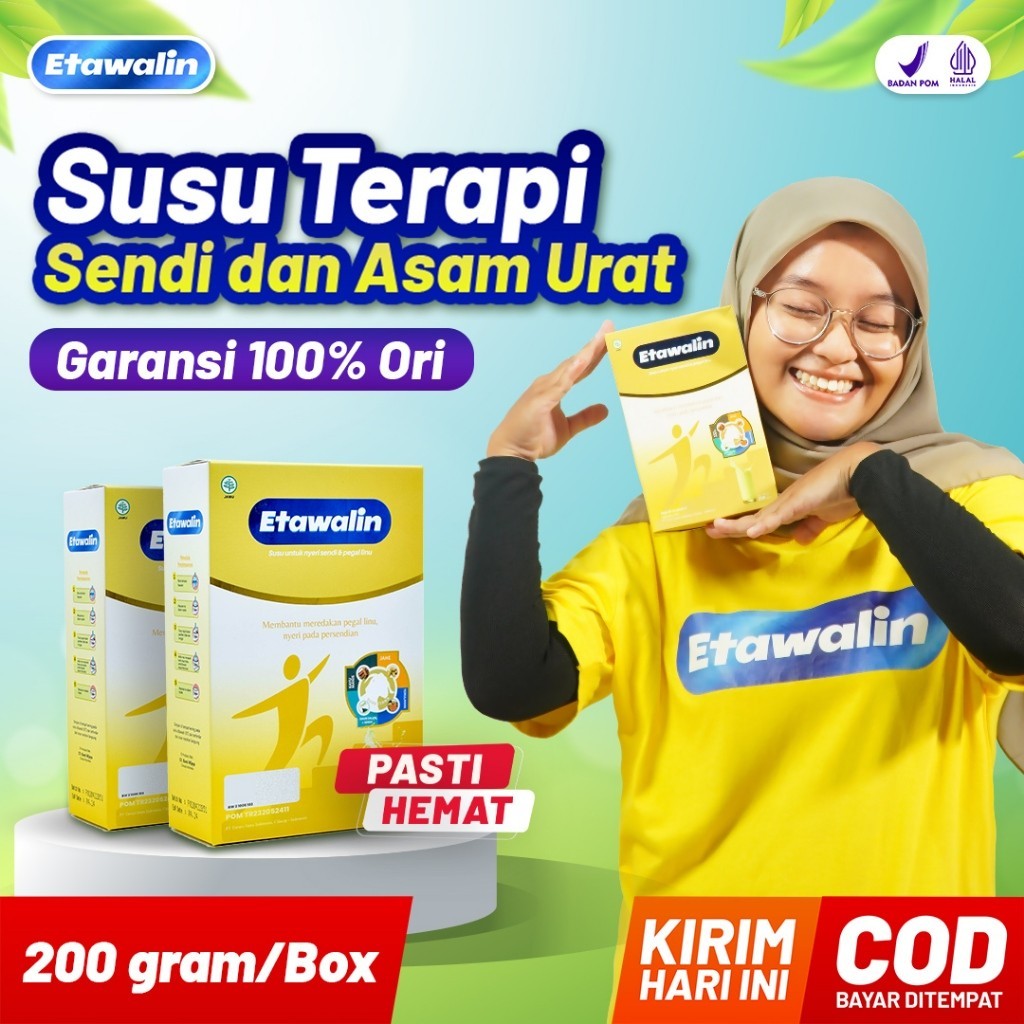 

Etawalin 1 Box Susu Kambing Etawa Atasi Nyeri Sendi Pegal Linu 200 gram