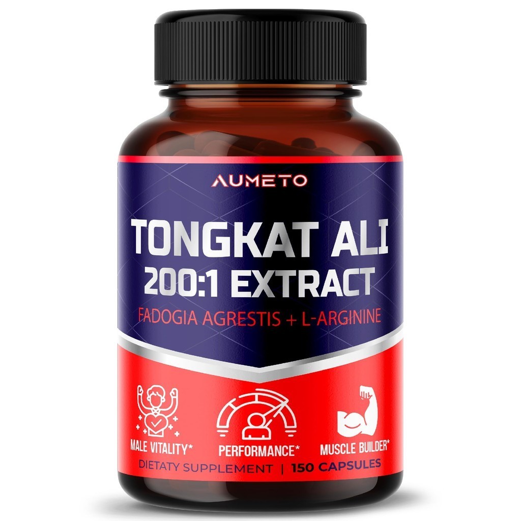 Tongkat Ali 200:1 Extract w Fadogia Agrestis L-Arginine Tribulus