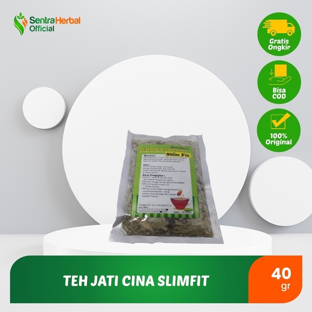 

Teh Daun Jati Cina Slim Fit 40GR