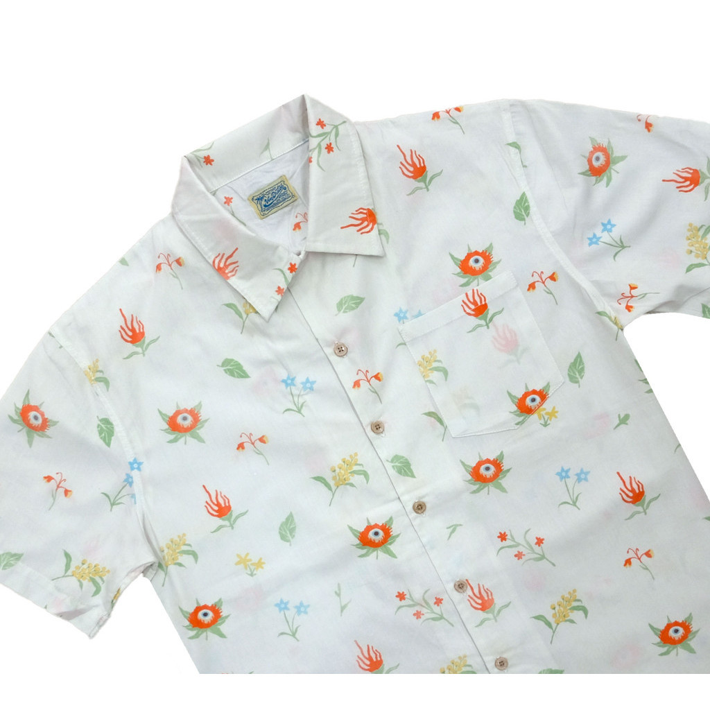 Von Dutch Print Shirt 1172 Broken White