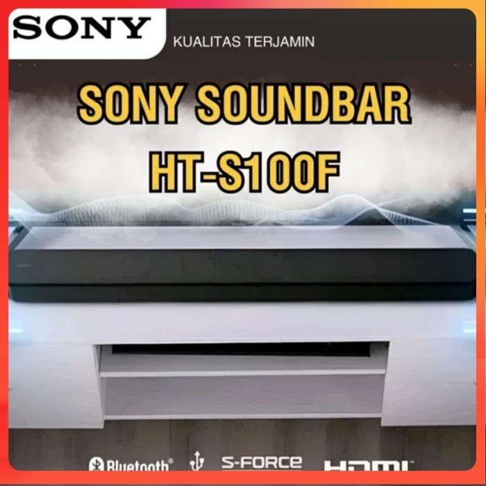 SONY single Soundbar HT-S100F / ht-s100