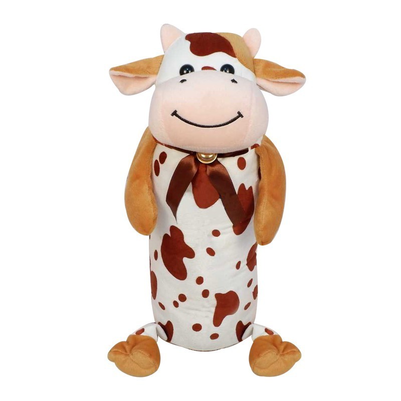 Istana Boneka - Guling Sapi White Brown