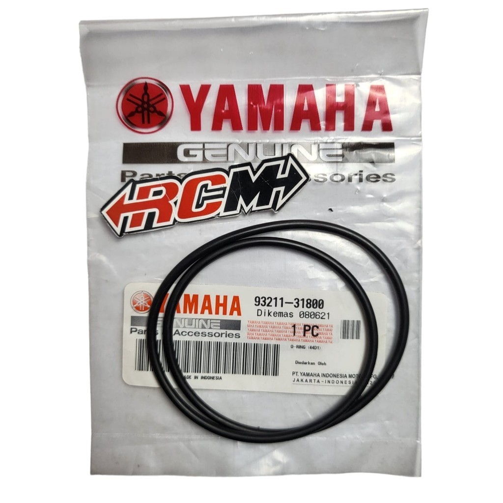 93211-31800 ORING O RING SIL KARET TUTUP WATERPUMP XEON XEON RC GT 125 ORI ORIGINAL YAMAHA YGP ASLI