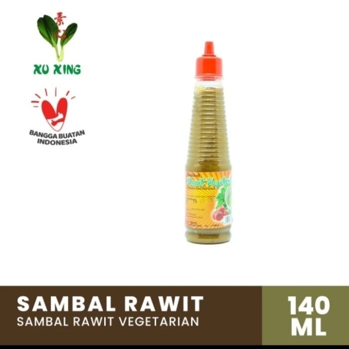 

sambal rawit Vegan sembal rawit hijau asli 142 ml