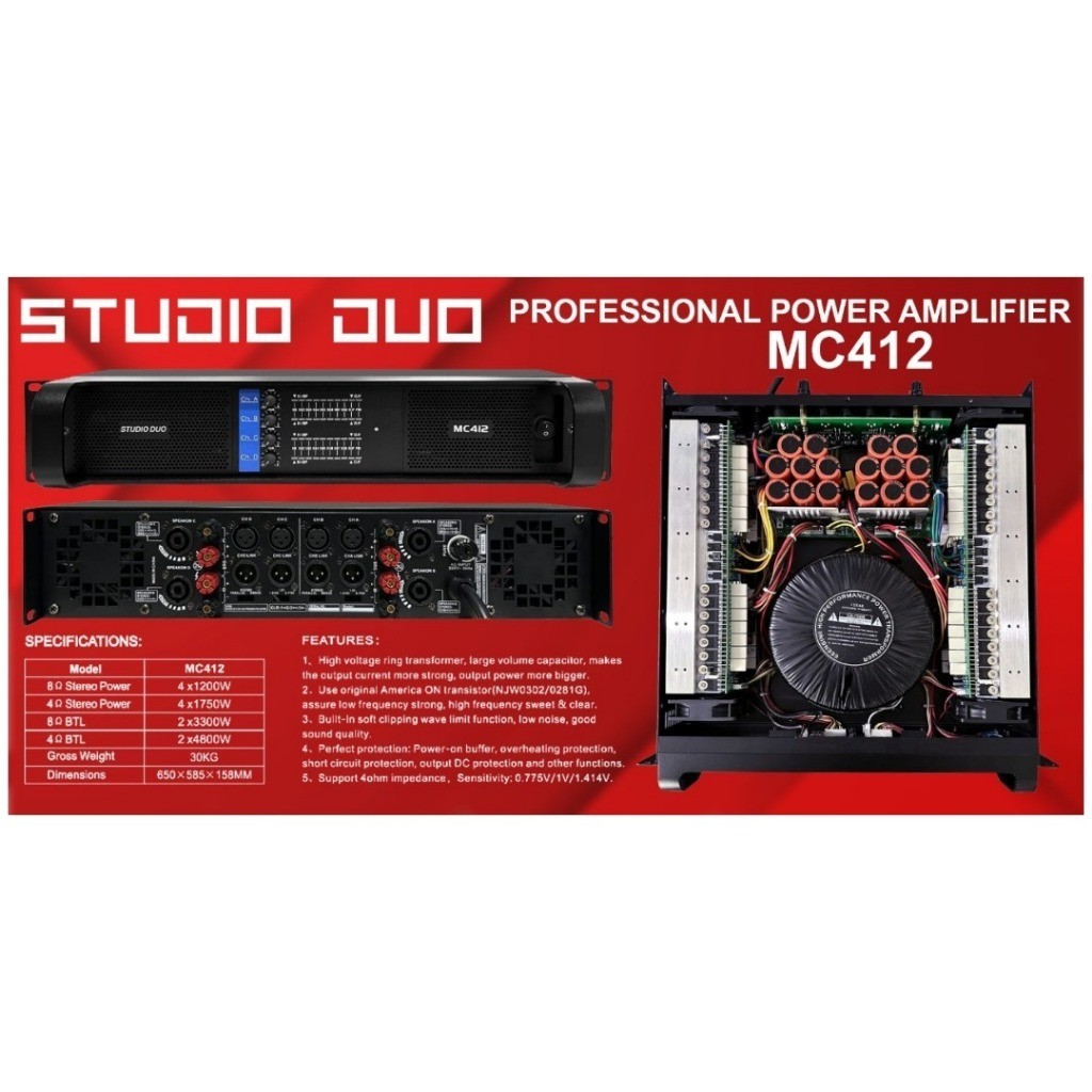 Power Profesional STUDIO DUO MC412