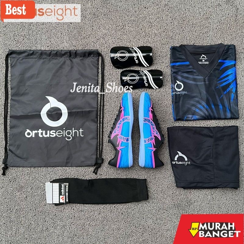 Sepatu futsal kekinian Sepatu Futsal Ortuseightt Catalyst Raiden Terbaru Bonus Baju Printing