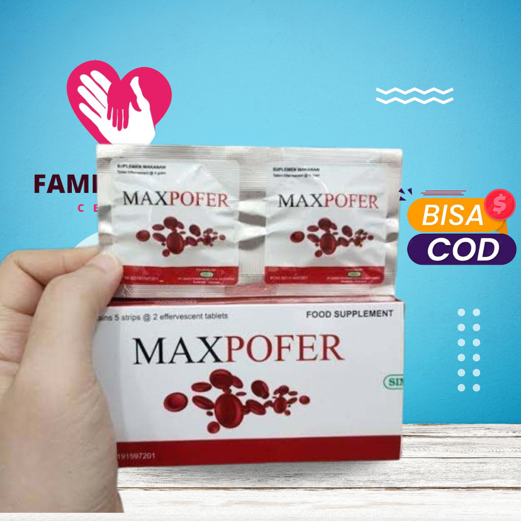 maxpofer suplemen [2butir] -famylicare