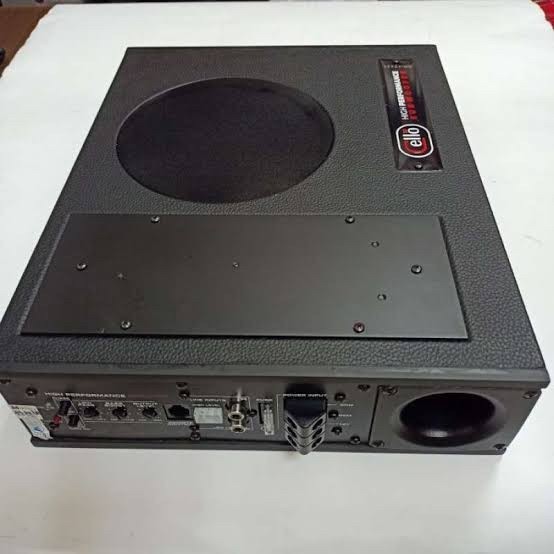 New cello Slot 5 slim subwoofer kolong, subwoofer aktif