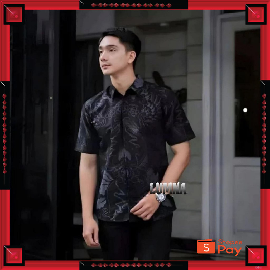 [PREMIUM ORIGINAL] BAJU BATIK PRIA ABADI BATIK KEMEJA BATIK PRIA LENGAN PENDEK