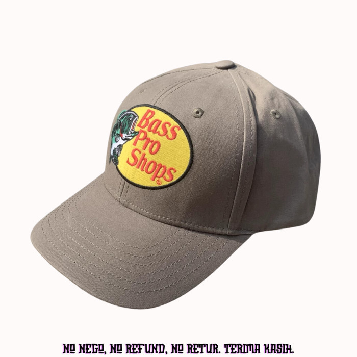 Topi Bass Pro Shops Original BNWOT - Caps Mancing Mania Mantap