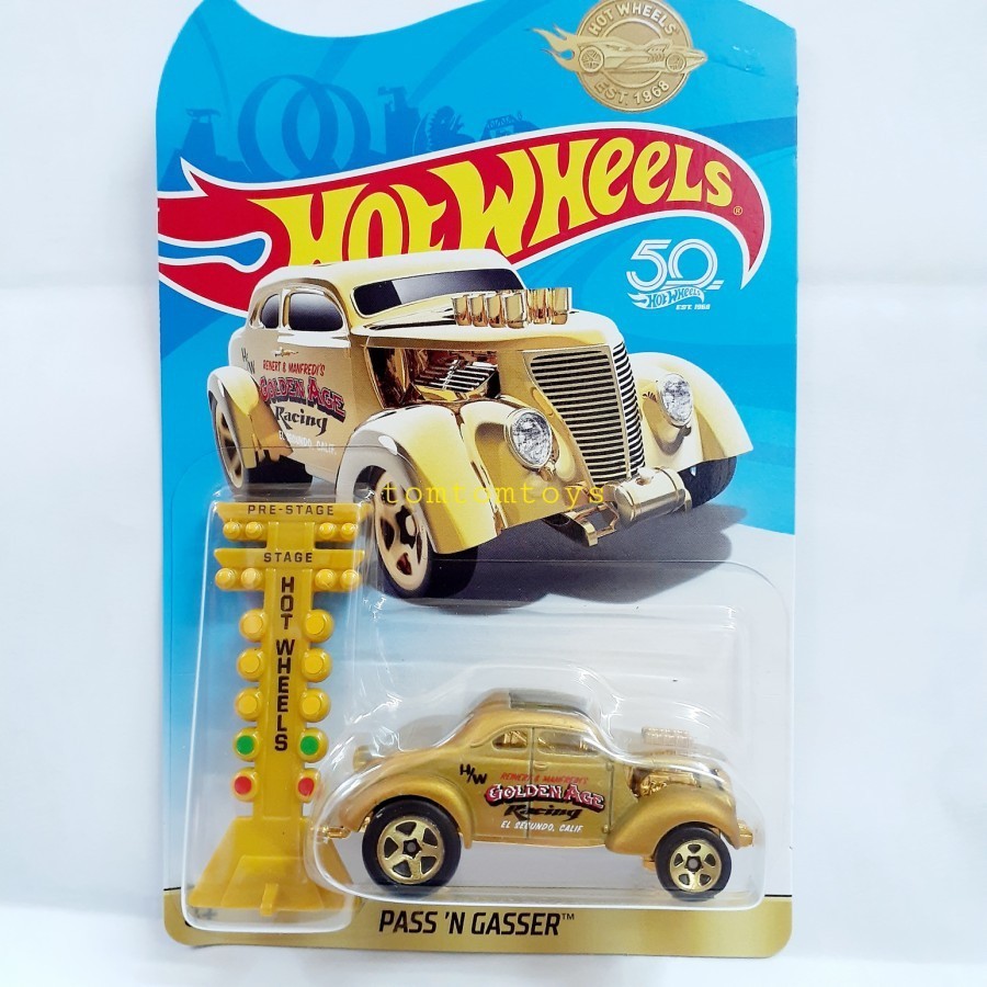 Hot Wheels Pass N Gasser Hotwheels Pass 'N Gasser LIMITED GOLD