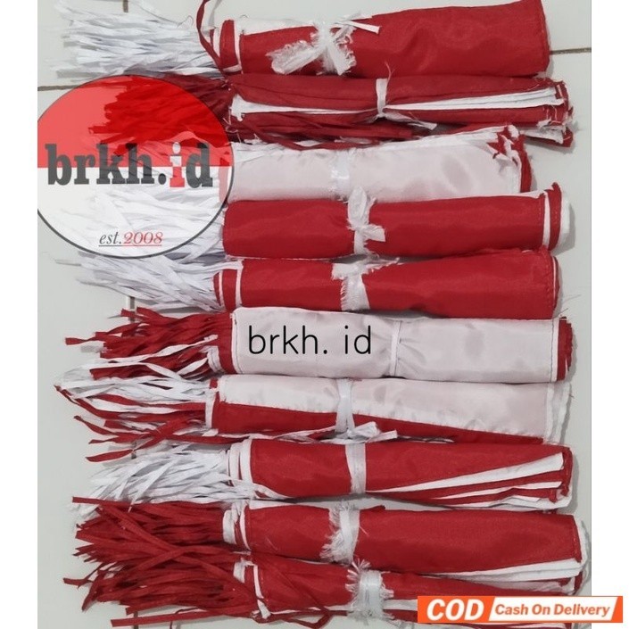 BENDERA MERAH PUTIH ( 20 PCS ) UKURAN KECIL MINI/BENDERA INDONESIA MINI