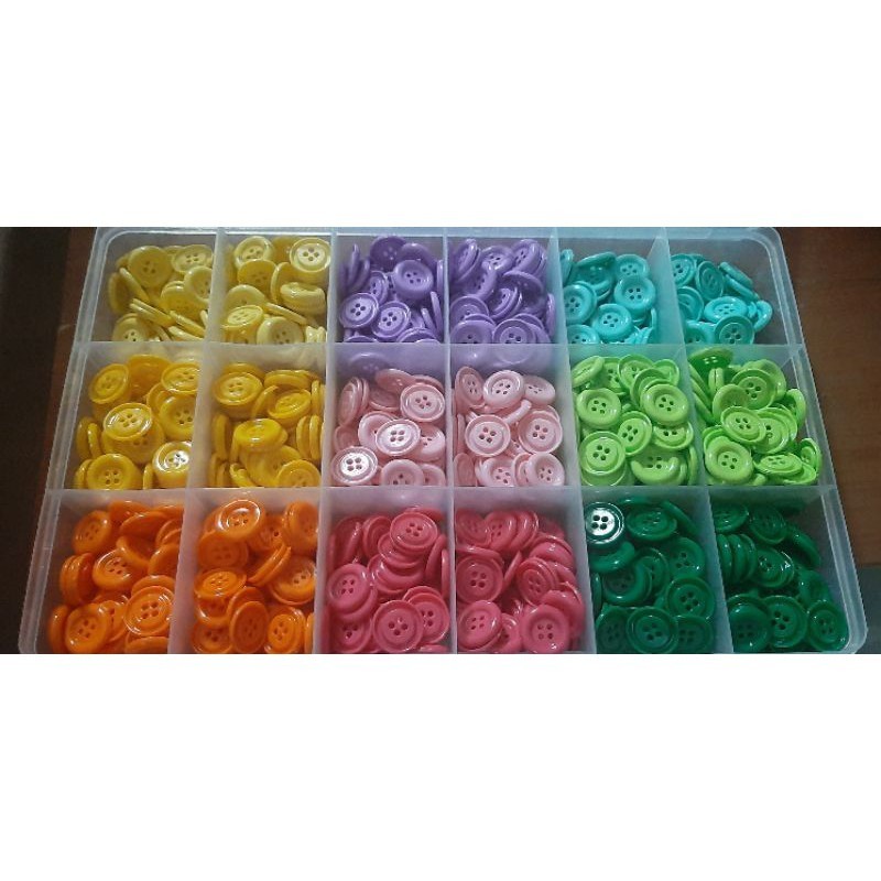 Kancing Besar Warna 2cm - ALF06