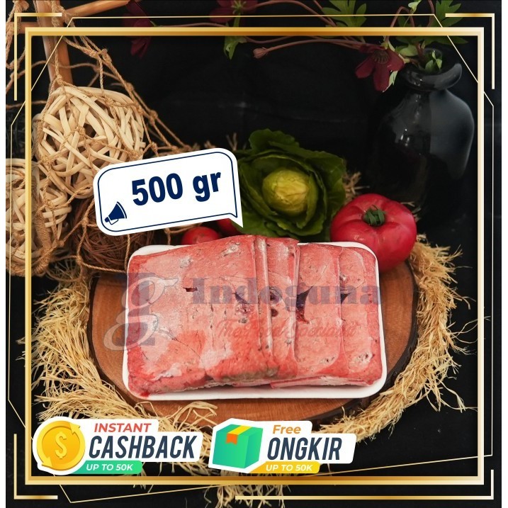 

Daging Paru Sapi Slice 500gr / Beef Lung Slice 500gr