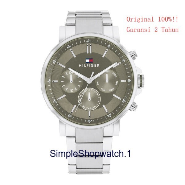 Original 100% Jam Tangan Pria Tommy Hilfiger 1710587  Garansi Resmi 2 Tahun