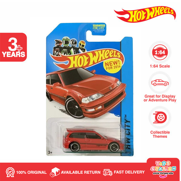 Hot Wheels New For 2014 1990 Honda Civic EF - Toyzstatioon