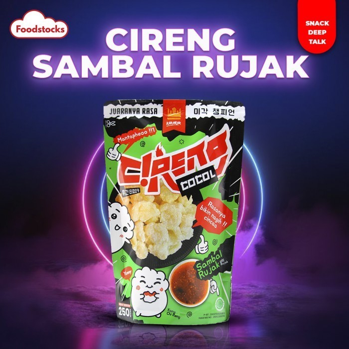 

TERMUIRAH Cireng Cocol Sambal Rujak Kakarak 250 gr