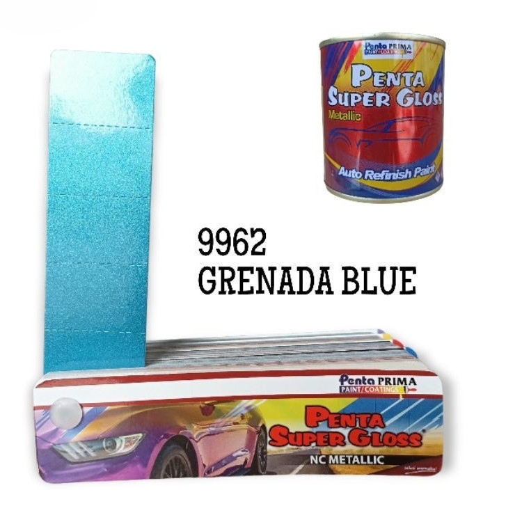 

cat penta super gloss metallic nc Grenada blue 9962