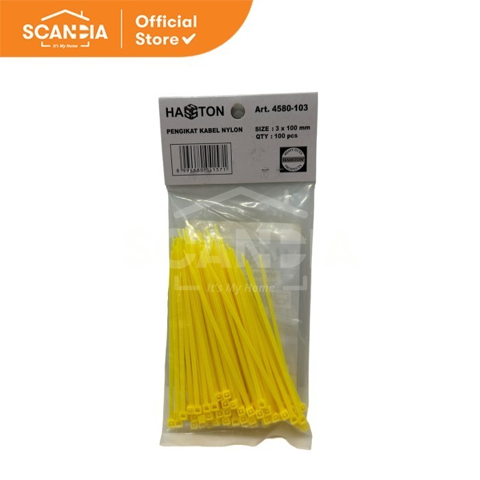 

SCANDIA Alat Pengikat Cable Tie 0.3x10 Cm (4580-103)