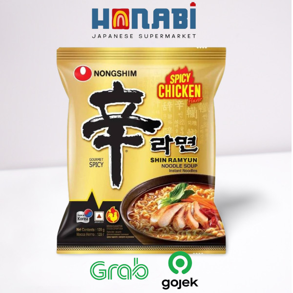 

Nongshim Shin Ramyun Spicy Chicken 120g - Mie Pedas Made In Korea