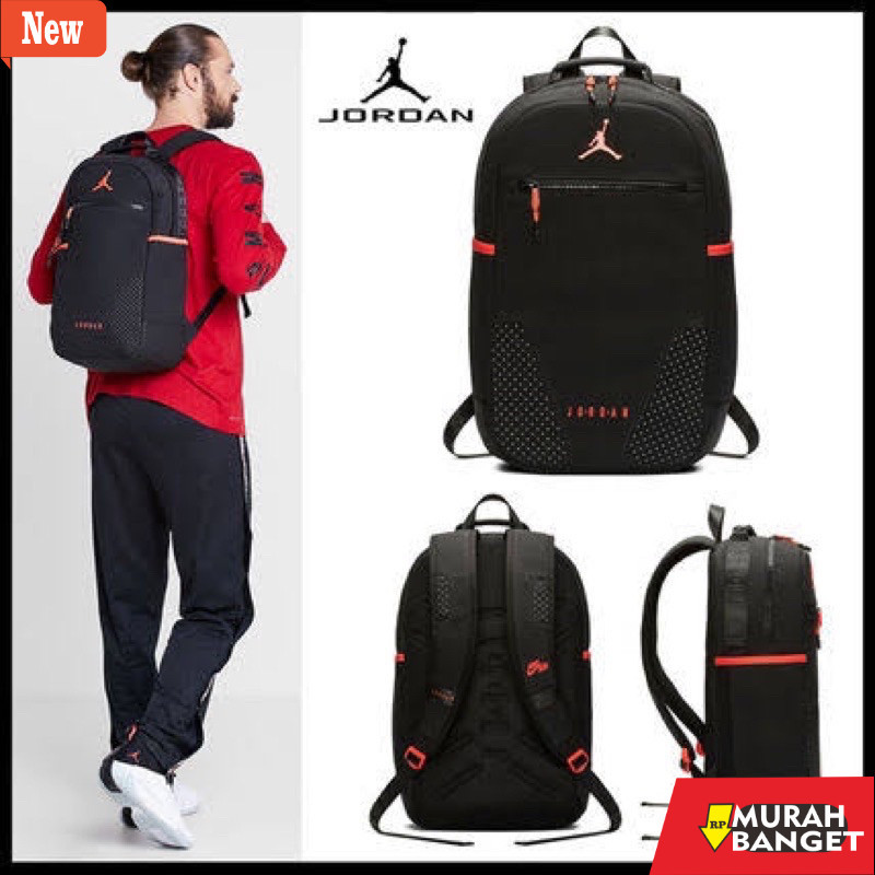 tas ransel wanita shopee RANSEL JORDAN KULIT RETRO 6 / BACKPACK BAGPACK LEATHER JORDAN / TAS SEKOLAH